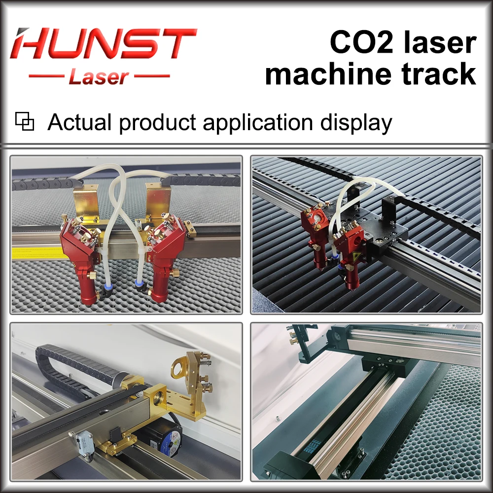 Hunst CO2 레이저 절단기 내부 가이드 레일 레이저 조각기 레이저 기계 예비 부품용 외부 슬라이드 레일
