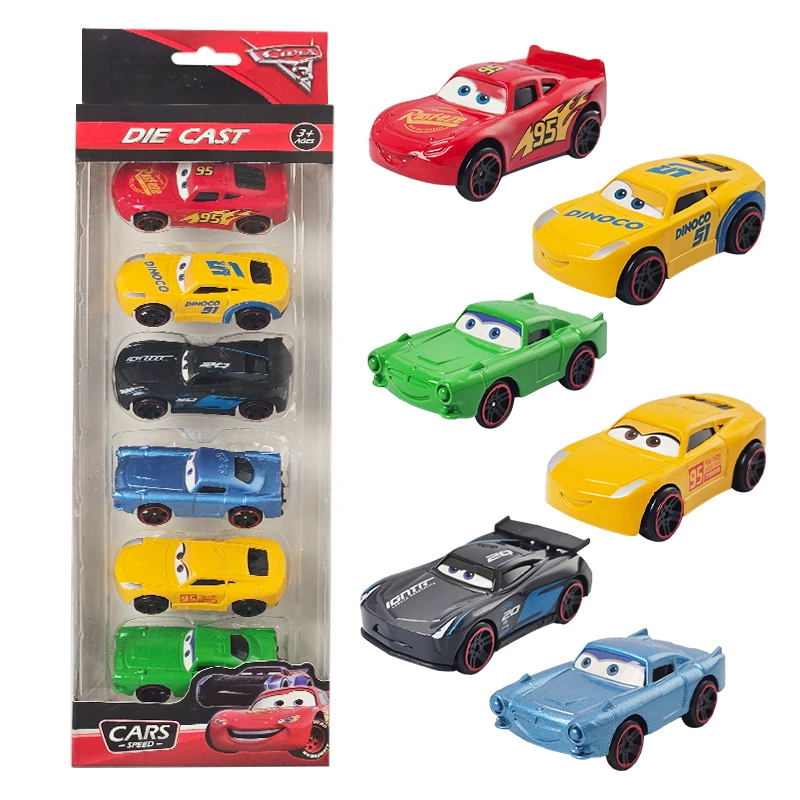 Disney Pixar Car 2 3 Lightning mcqueen Jackson Storm Mack Truck Diecast Car Toys Metal mini Car Model Collection Children Toy Boy Gift 1