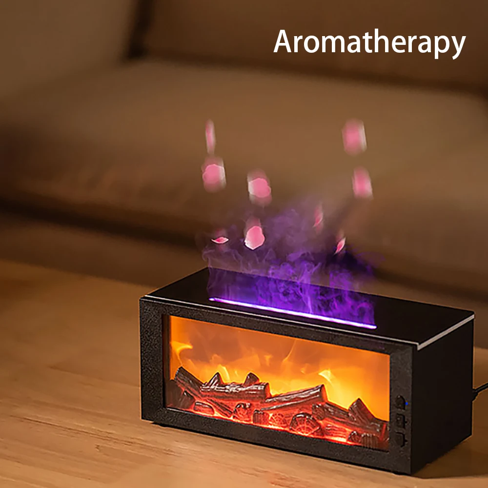 Bedroom Desktop Simulation Electric Fireplaces Home Home Decoration Ornaments with Atmosphere Light Creative Office Decorations view 6