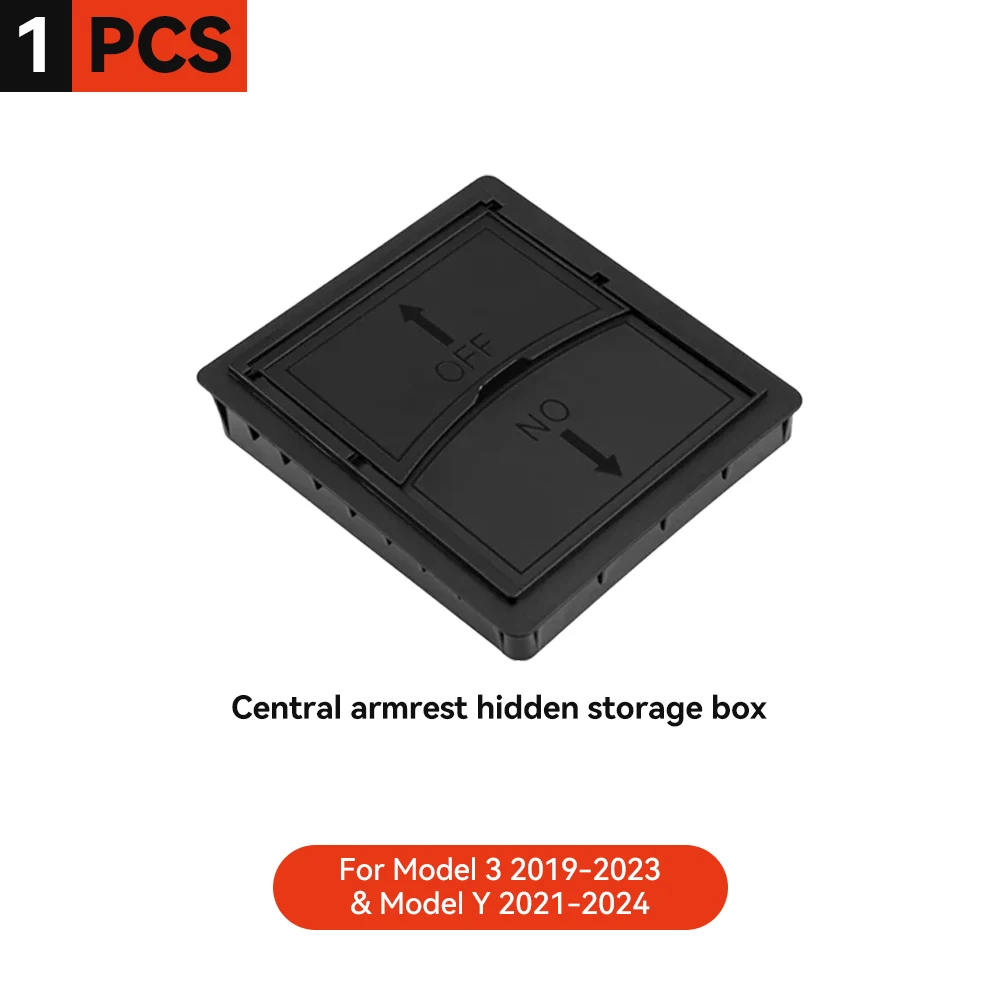 Premium Center Console Storage Box and Cup Holder Organizer
