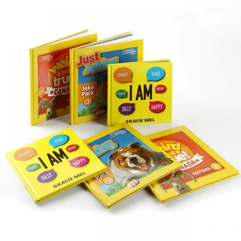 Custom  Overseas print book services publishing hardcover children book printing custom services