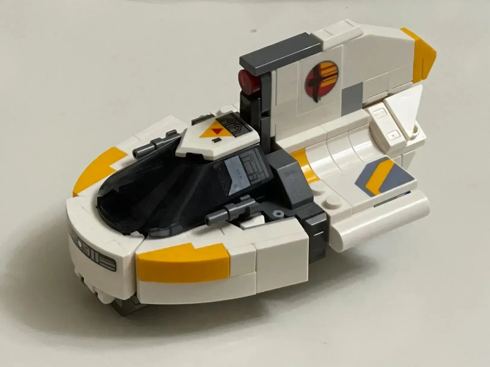 In Stock Spaceship 1394pcs Ghost & Phantom II Building Blocks Assembling Fit 75357 Bricks Model Toys Kids Gift