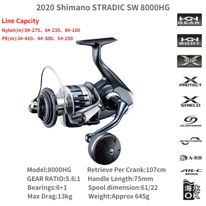 Reel Shimano Stradic Sw 5000xg