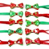 Christmas Dog Bow Tie Collar Holiday Pet Accessory with Bowknot Perfect for Dogs Ideal for Christmas and Special Celebrations 6