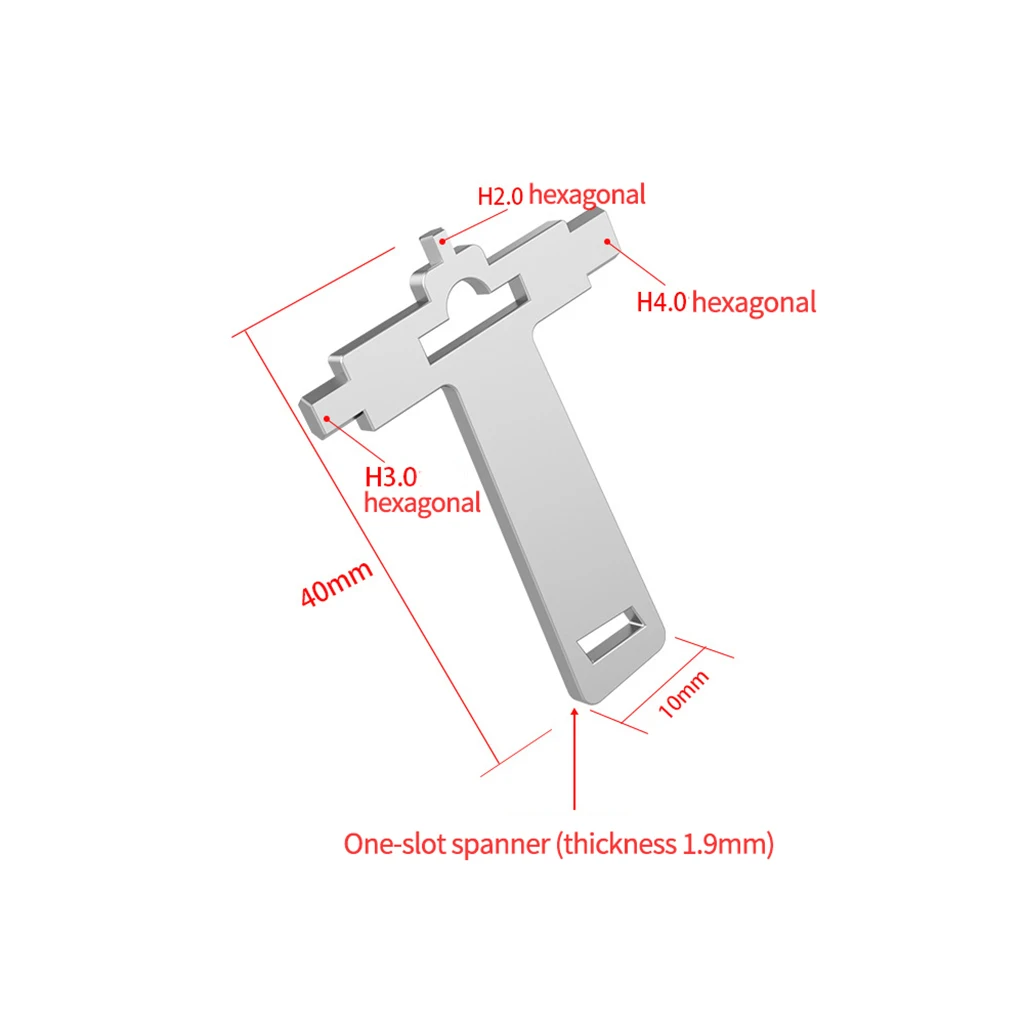 Universal DSLR Camera Rig Screw Flat Wrench Tool for Quick Release L Bracket Screwdriver Hexagonal Hex 2.0 3.0 4.0 Key Wrenches camera accessories