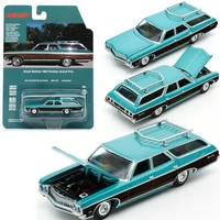 1/64 Diecast Auto World AS Alloy Model Car Johnny Lightning Vintage Car Modern Muscle Hidden Chevrolet Tile Truck Mazda RX-7 Toy 1