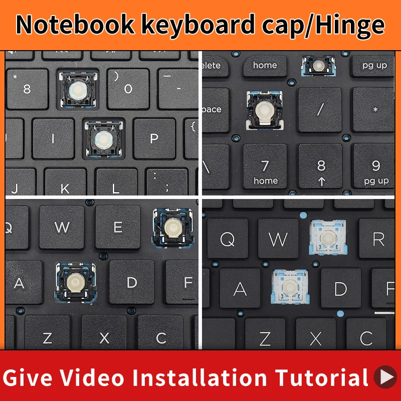 

Replacement Key Cap&Hinge For HP Pavilion 250 G4 250 G5 256 G4 256 G5 255 G4 255 G5 15-AC 15-AY 15-AF 15Q- Keyboard Keys Keycaps