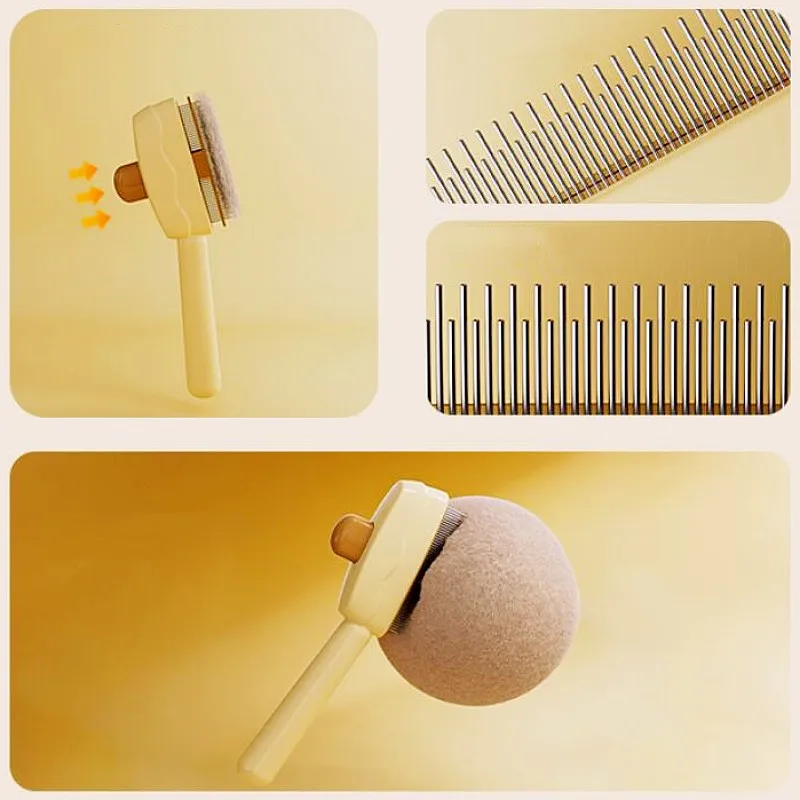 Automatic Self-Cleaning Pet Brush 4