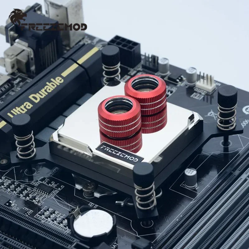 FREEZEMOD 컴퓨터 CPU 수냉 블록 고정 나사 모든 알루미늄 합금 I7 Ryzen INTEL AMD AM4. PJ-CSLS