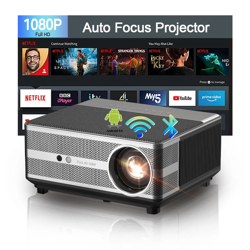 

RD-836A Dustproof Android WIFI Business projectors Presentation equipments Smart 4k Enclosed Projectors for TV Home Cinema