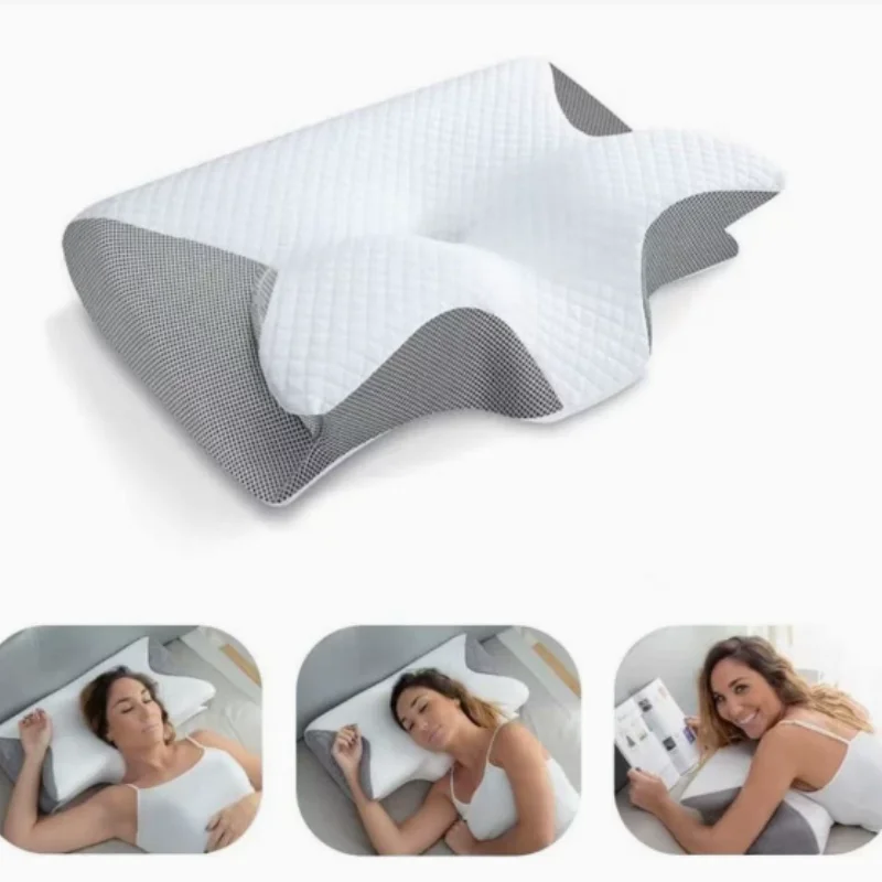 Ergonomic Memory Foam Cervical Neck Support Pillow