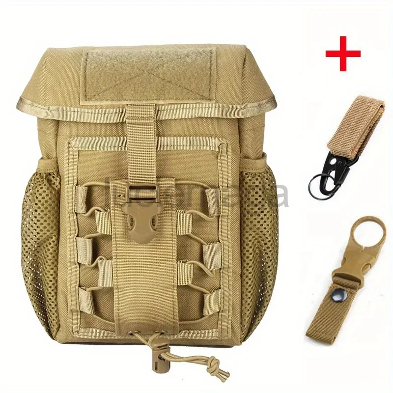 

LUC Tactical Molle EDC Accessories Bag with buckle 1000D Nylon Waist Pack Bottle Carrier Bags Outdoor Camping Storage Pouches