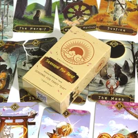 Seasonal Fox Tarot kitseysu to kitsune tarot 78 Cards Tarot english version 2