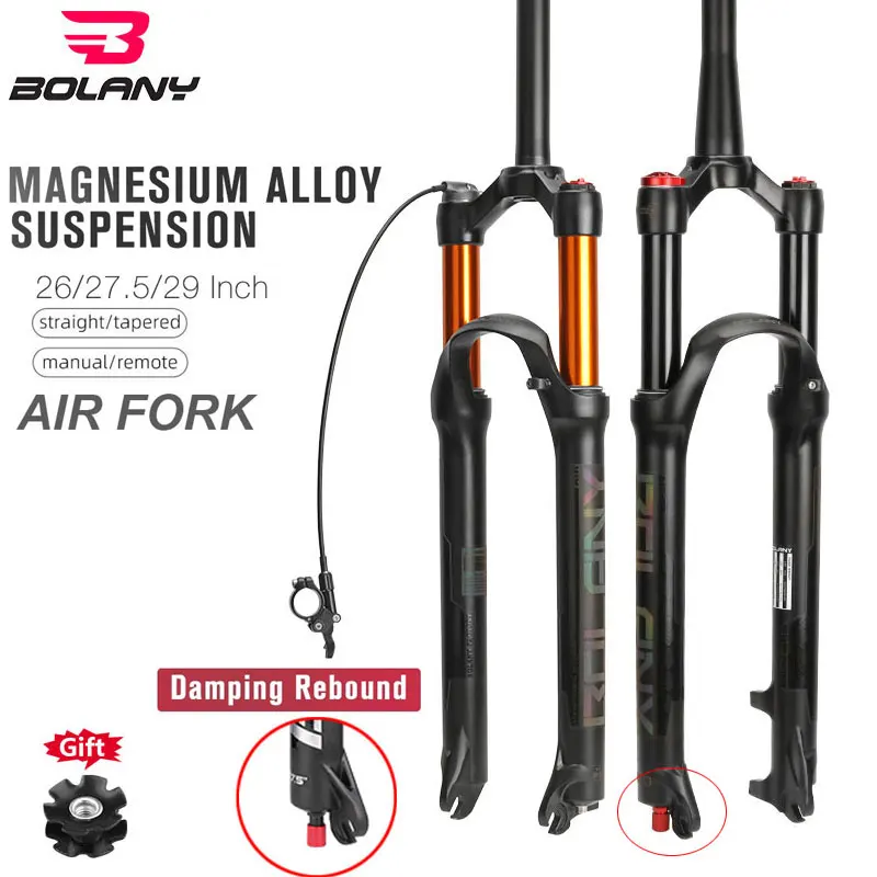 Bolany Mtb Bicycle Air Fork Suspension Rebound Adjustment 26/27.5/29