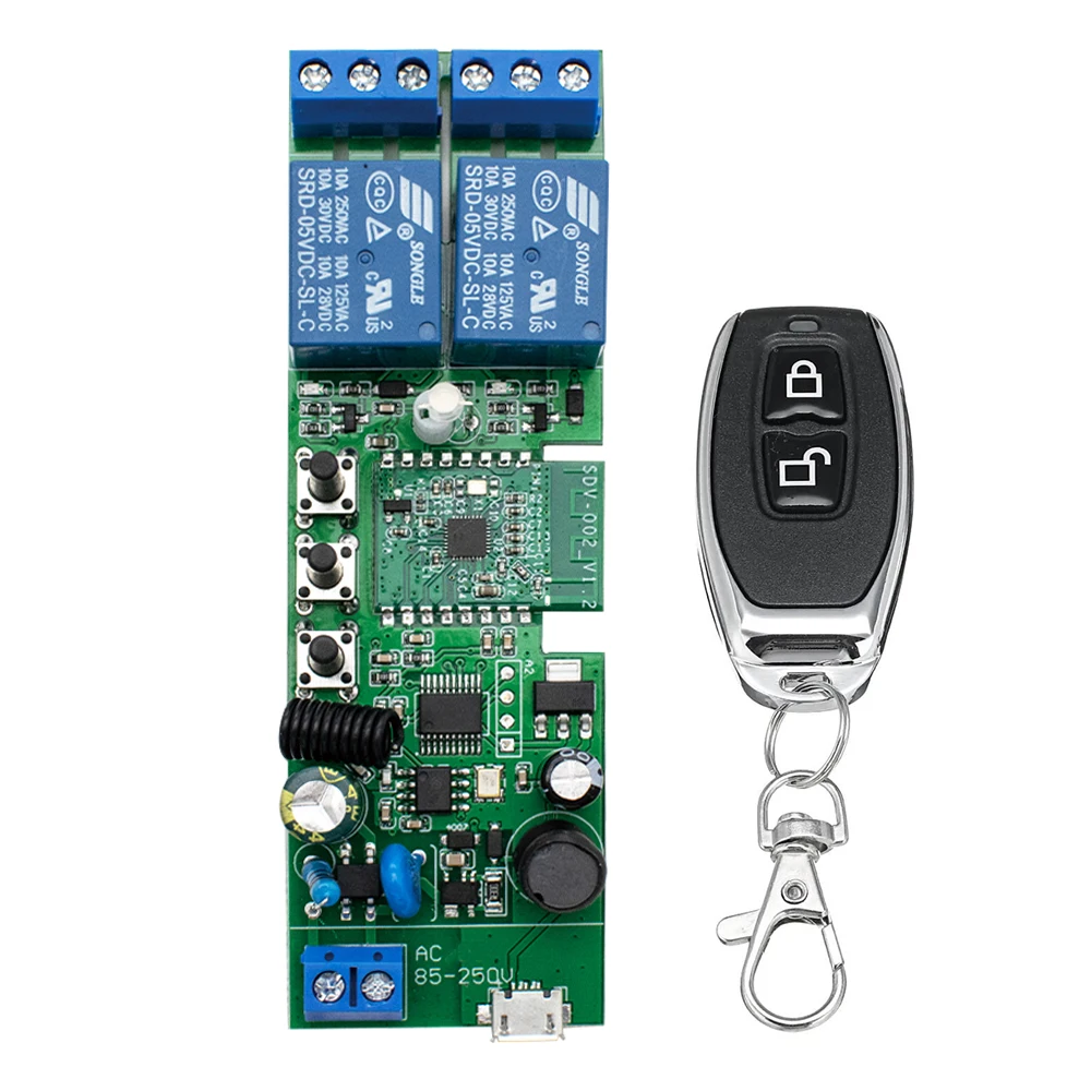 ARAMOX Relais Sans Fil à 8 Canaux Lumière De Moteur De Commutateur De