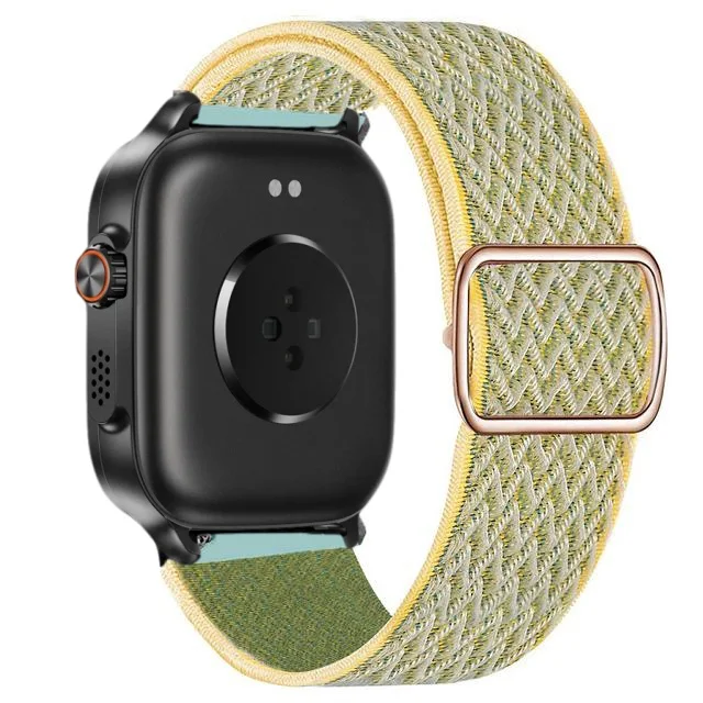 Adjustable Nylon Elastic 22mm Watch Strap Replacement Bracelet