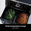 Ninja Air Fryer, Roast, Bake, Crisps, Broil, Reheats, Keep Warm, 10-in-1, Fries, Frozen Food, Veggies, Meat, 10 QT, Black, DZ302 4