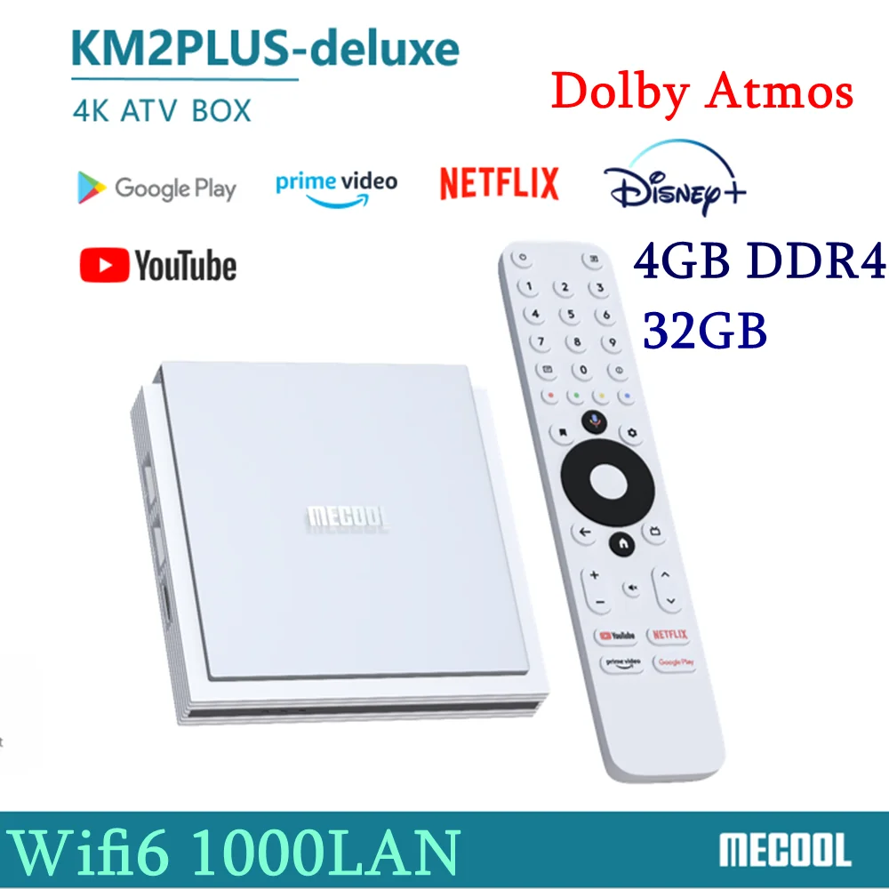thumbnail image 2 of New Replacement Remote Control Compatible For MECOOL KM2 Plus Deluxe 2 of 11