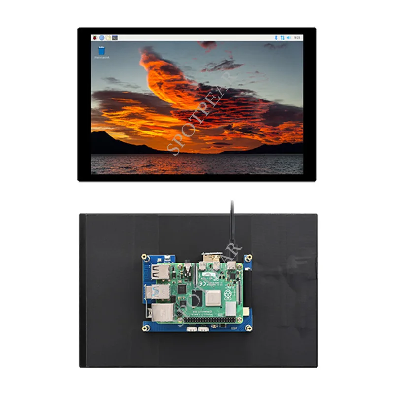   4B 3B  2W 10.1 ġ LCD ÷  ġ ũ, HDMI IPS LCD 1280  800 ȣȯ 