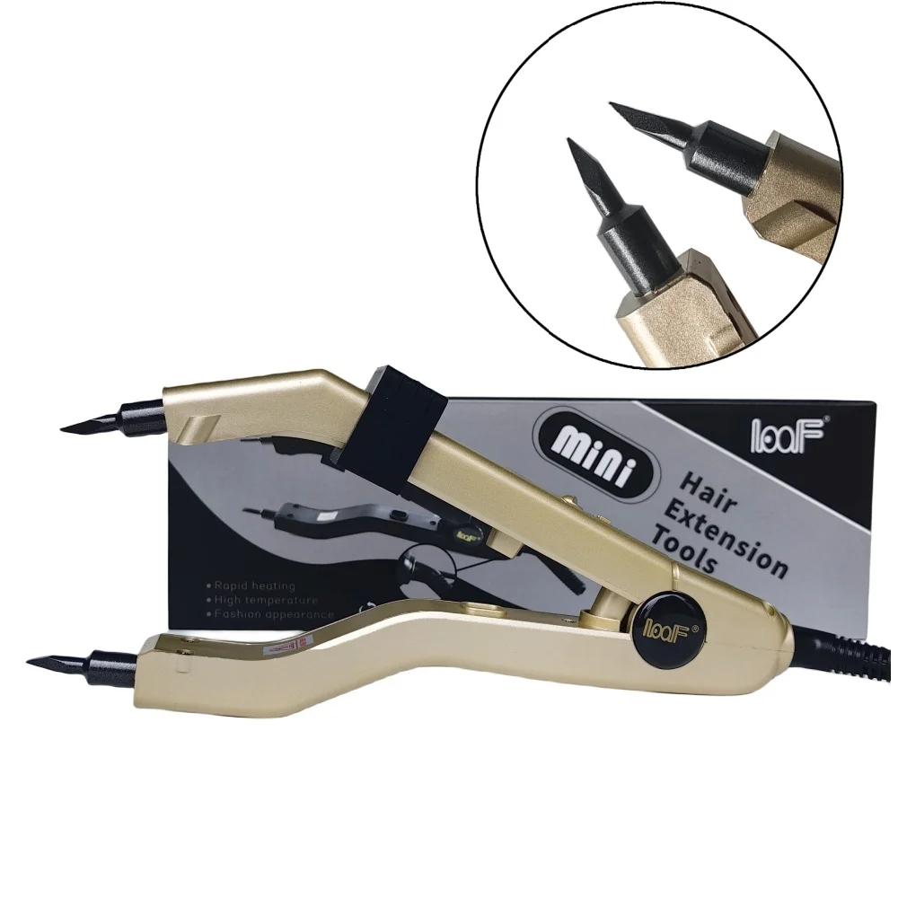 Hair Extension Tool 609B adjustable Temperature 220℃ Smart Mini Heating Sharp Tip keratin Hair Extension tool Keratin Bonding Fusion
