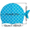 Kids Swim Caps with Fish Tail Baby Waterproof Bathing Caps Children Cartoon Swimming Hat for Long Short Hair Kids Boys Girls 5