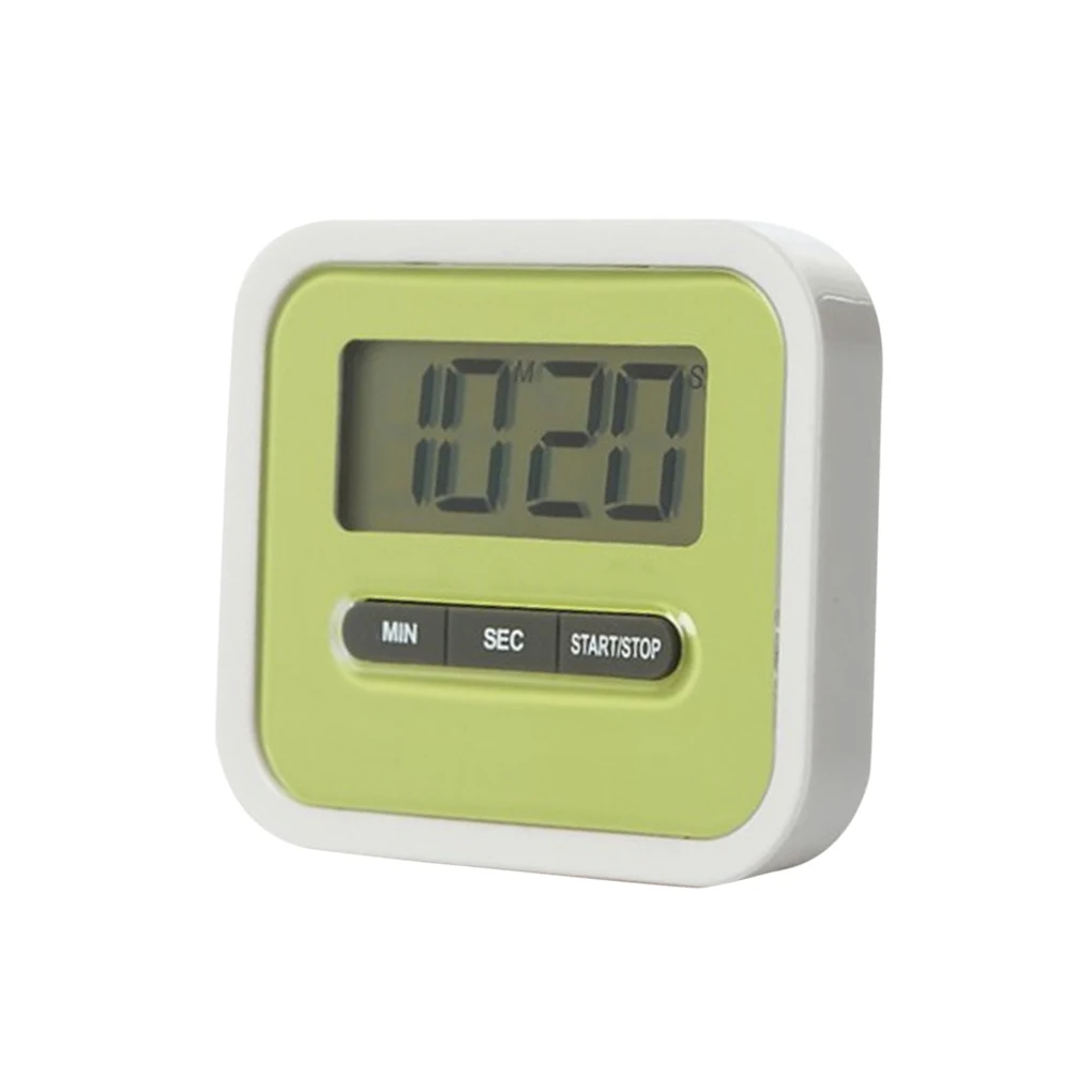 Kitchen Timer LCD Display Countdown Alarm Cooking Baking Digital Timing Alert 0 to 99 Minutes 59 Seconds