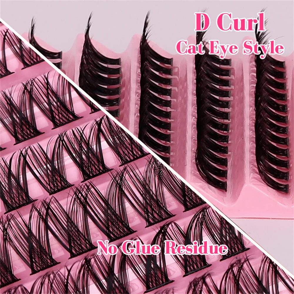 Lash Clusters DIY Lash Extension D Curl Individual Lashes 8-16mm 120 pcs eyelash extensions eyelash extension eyelash extension lashes
