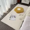 Imitation Rabbit Fur Carpet Fluffy Children's Bedroom Rug Modern Living Room Coffee Table Foot Mat Plush Bay Window Sofa Cushion 4