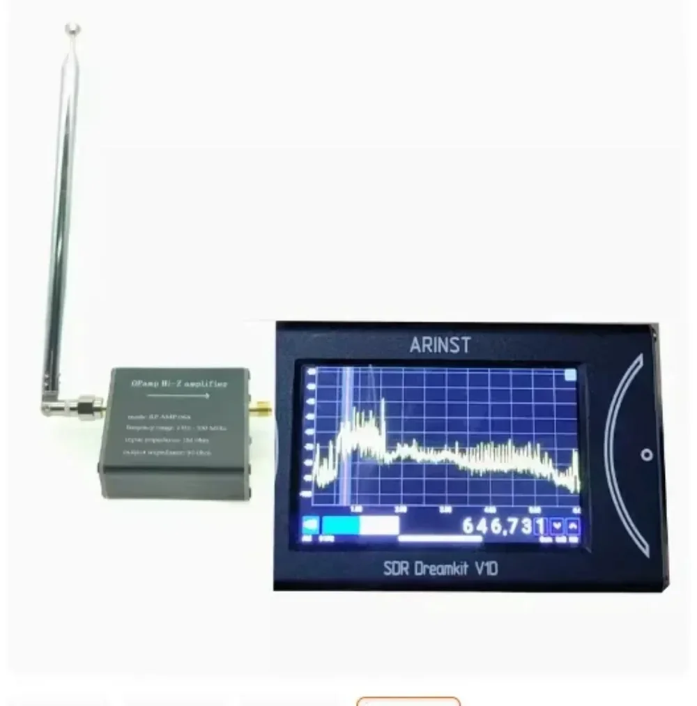 새로운 Hi-Z 증폭기 RF AMP 06A 1Hz-300MHZ 50옴 고임피던스 증폭기