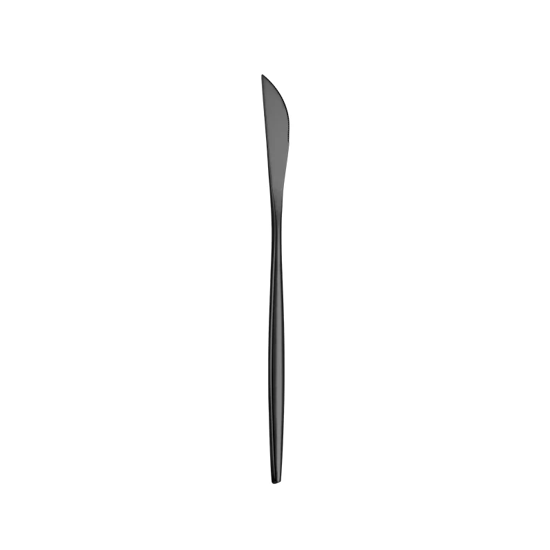 Cutlery Set Western Style Cutlery Set Picnic Cutlery Set Stainless Steel Cutlery Set Picnic Tableware Camping Cutlery Set Tableware Black Silverware Cutlery Set 304 Stainless Steel Luxury Dinnerware Home Fork Spoon Knife Kitchen Dinner Set