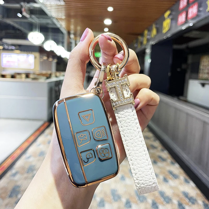 Cover Chiave/telecomando per auto portachiavi per Range Rover Sport Evoque Land Rover Freelander per Jaguar XF XJ XE XJL 14 Cover Chiave/telecomando per auto portachiavi per Range Rover Sport Evoque Land Rover Freelander per Jaguar XF XJ XE XJL - S03f21f2dd0c445088cf635250fffdc9eG