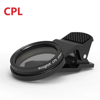 37mm CPL Filtro Fotografia Prop Fotocamera Foto Obiettivo del telefono Accessorio Clip professionale sul polarizzatore del cellulare