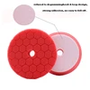 5inch Car Polishing Pad Kit Set Self-Adhesive Buffing Waxing Sponge Wool Wheel Polishing Pad For Car Polisher Drill 5