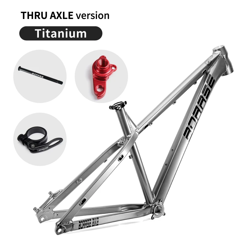 SEROXAT Mountain Bike Frame AM Frame 27.5/29ER MTB DH Frame Telaio Bici Ibrida In Lega Di - Foto 5