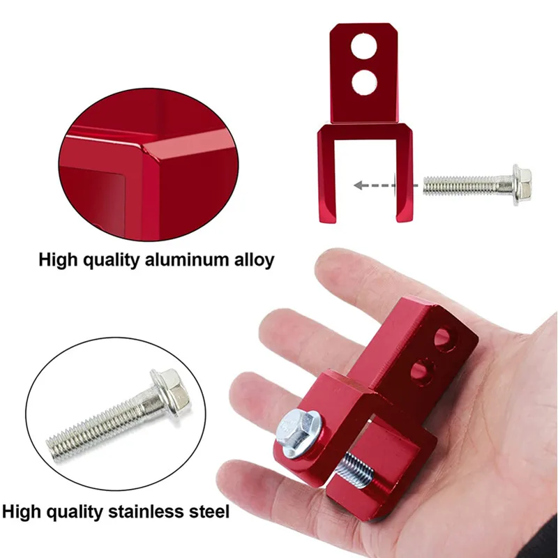 M8 Rear Shock Extender Absorbers Universal Motorcycle Riser Heightening Adapter High Damping Device Thicken Pad Chassis Extender