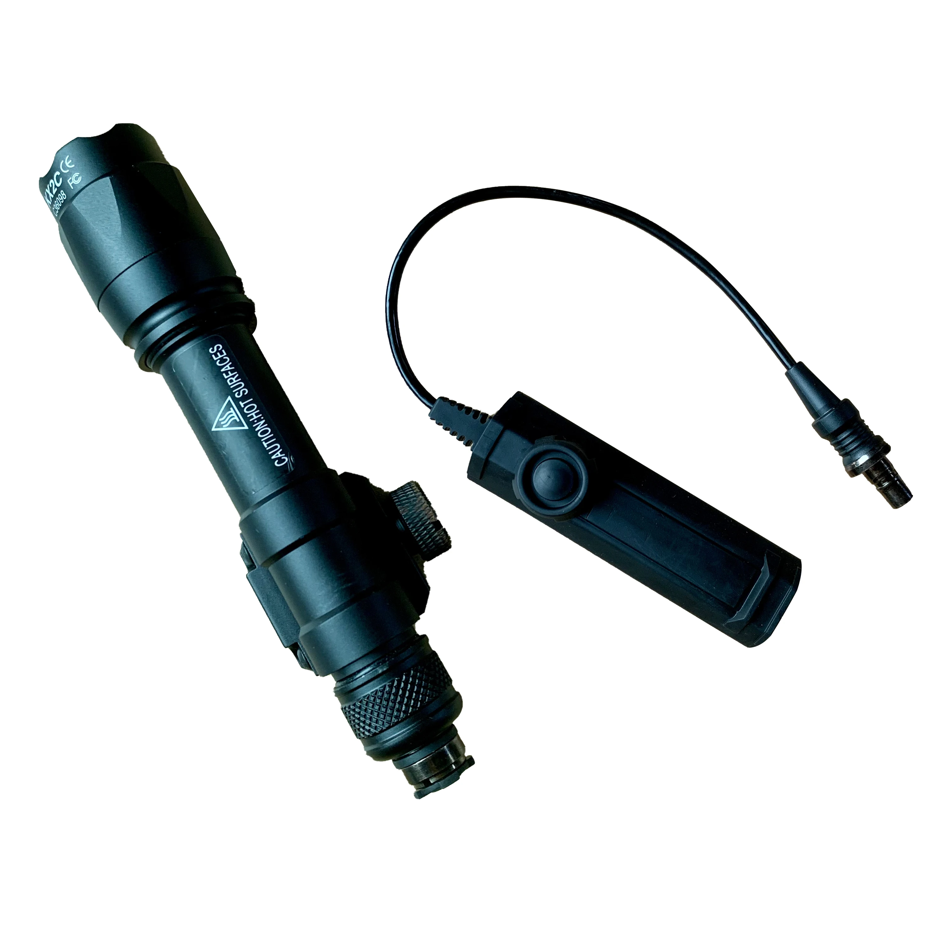 Tactical Rifle and Pistol Scout Light with Picatinny Rail Attachment