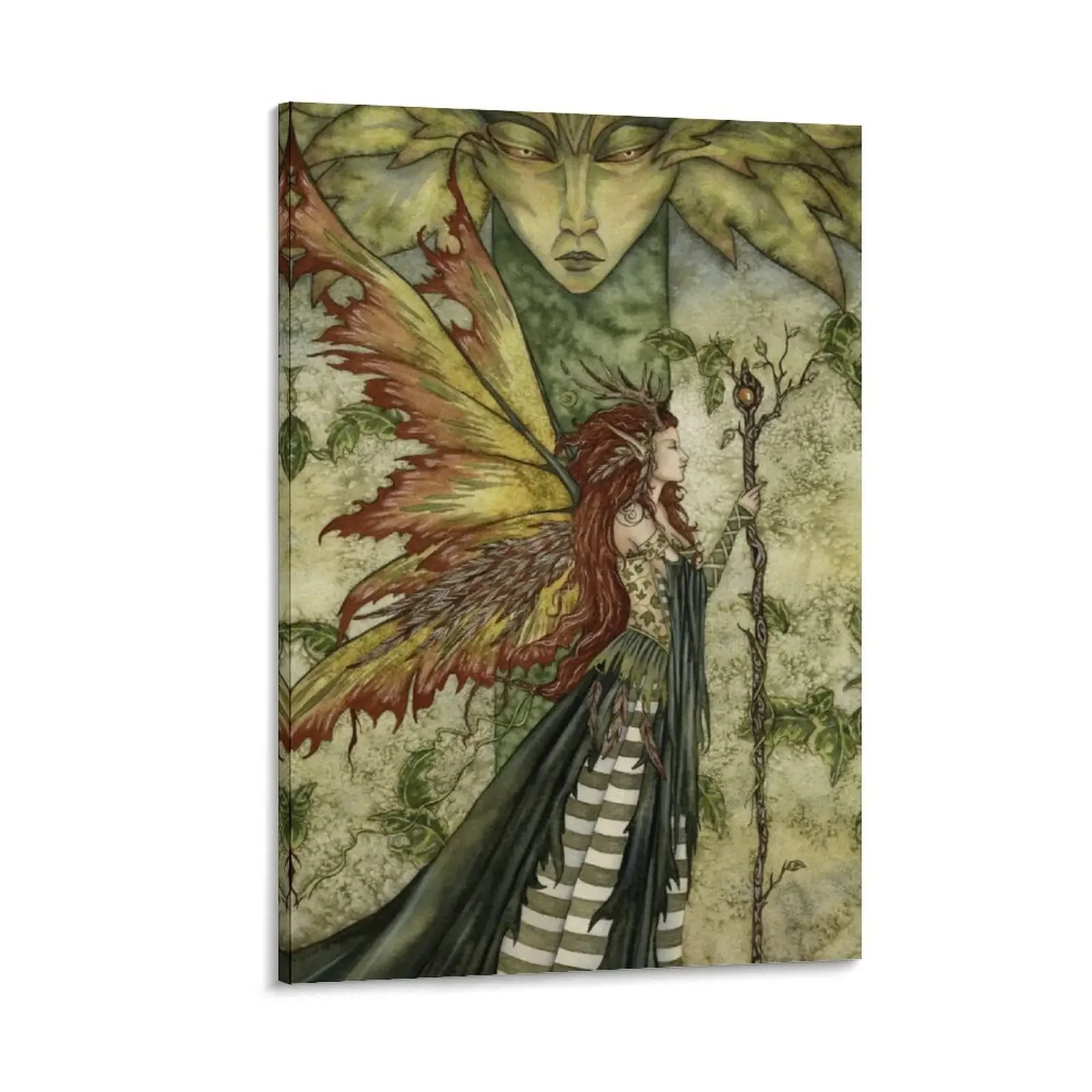 

The Green Woman Canvas Painting wall decoration painting canvas wall art
