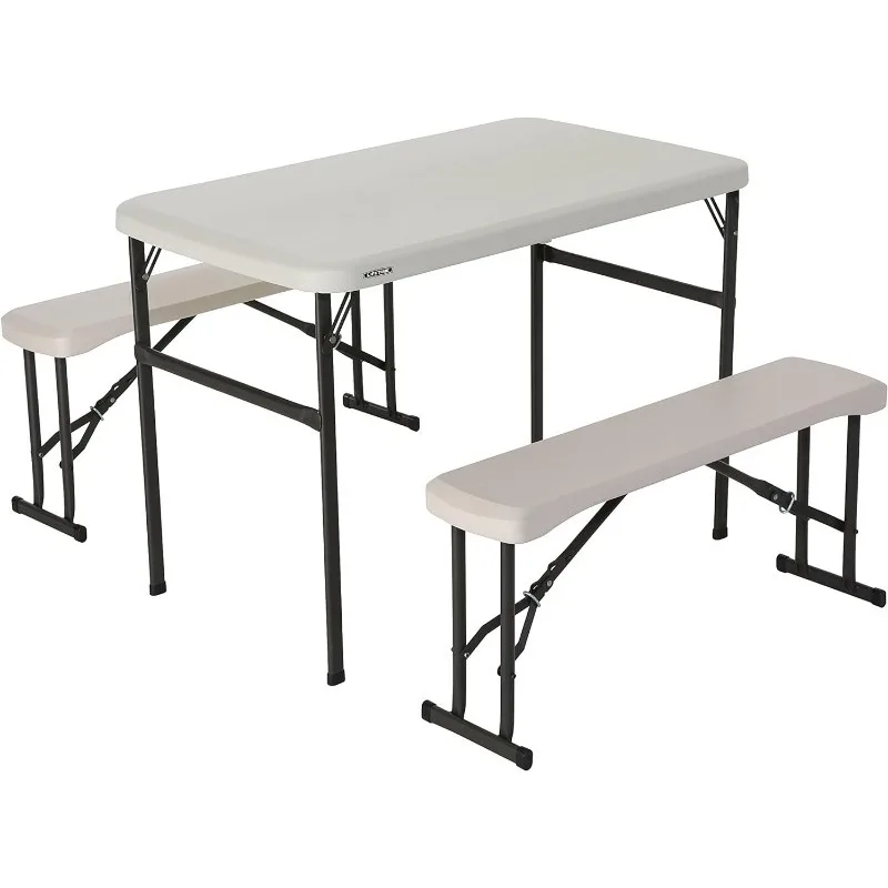 

Портативный складной стол для пикника и кемпинга, набор верстаков, миндаль