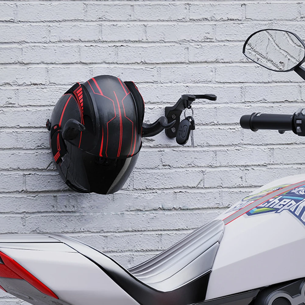 Multipurpose Motorcycle Helmet Hook Racks Hook Hanger Mount Hooks for Home Kitchen Luggage Jacket Holders
