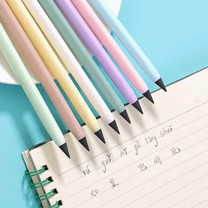 

11Pcs Eternal Pencil Student Posture Pencil Free Sharpening Pencils Ink-free Writing Pencil Drawing Not Easy To Break