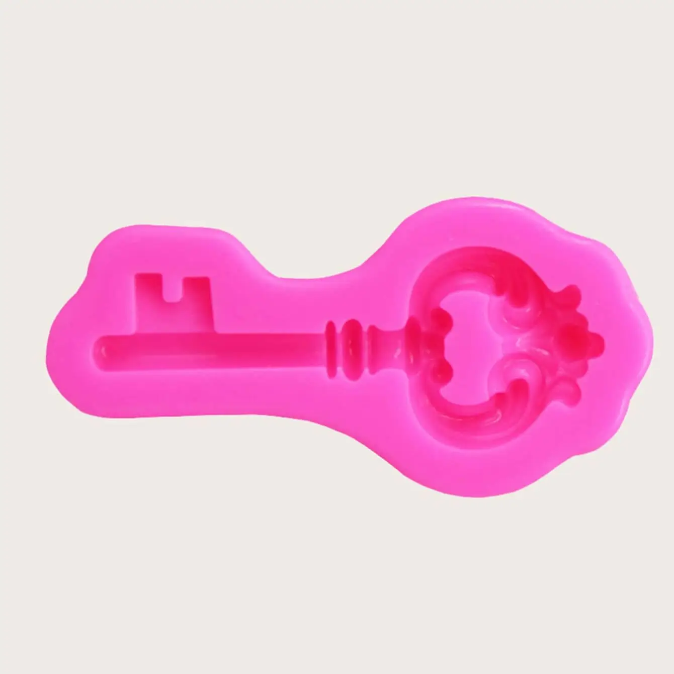 1PC - Vintage key shaped silicone mold, sugar flipping cake chocolate mold, aromatherapy gypsum mold