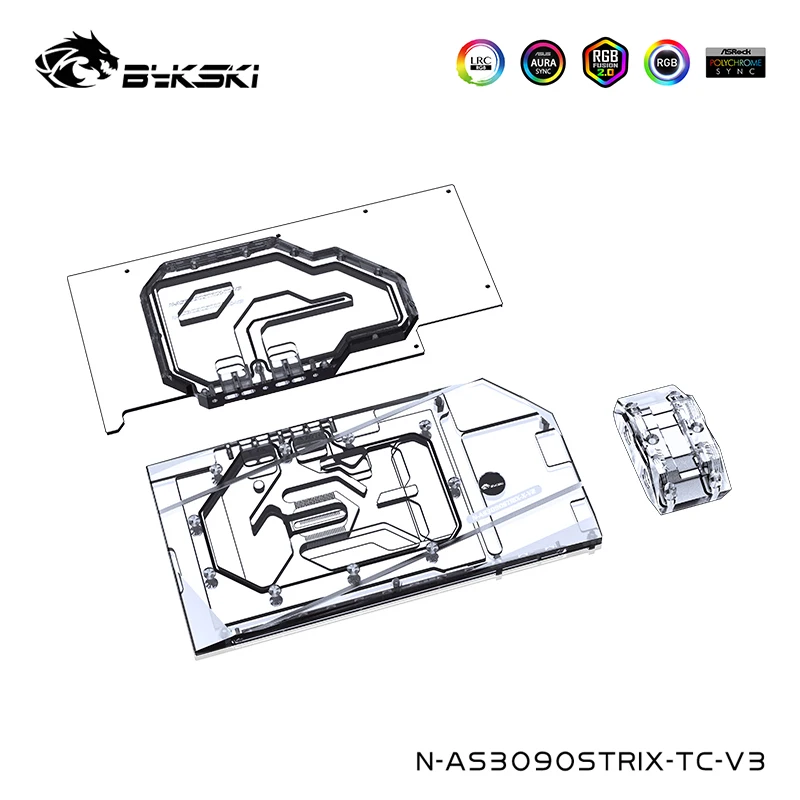 ASUS RTX3090 3080 3080Ti STRIX Bykski asus-rtx3090-3080-3080ti-strix-bykski