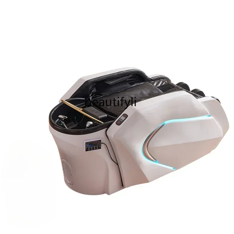Automatic Electric Intelligent Massage Shampoo Bed Barber Shop Thai Water Circulation Head Therapy Bed