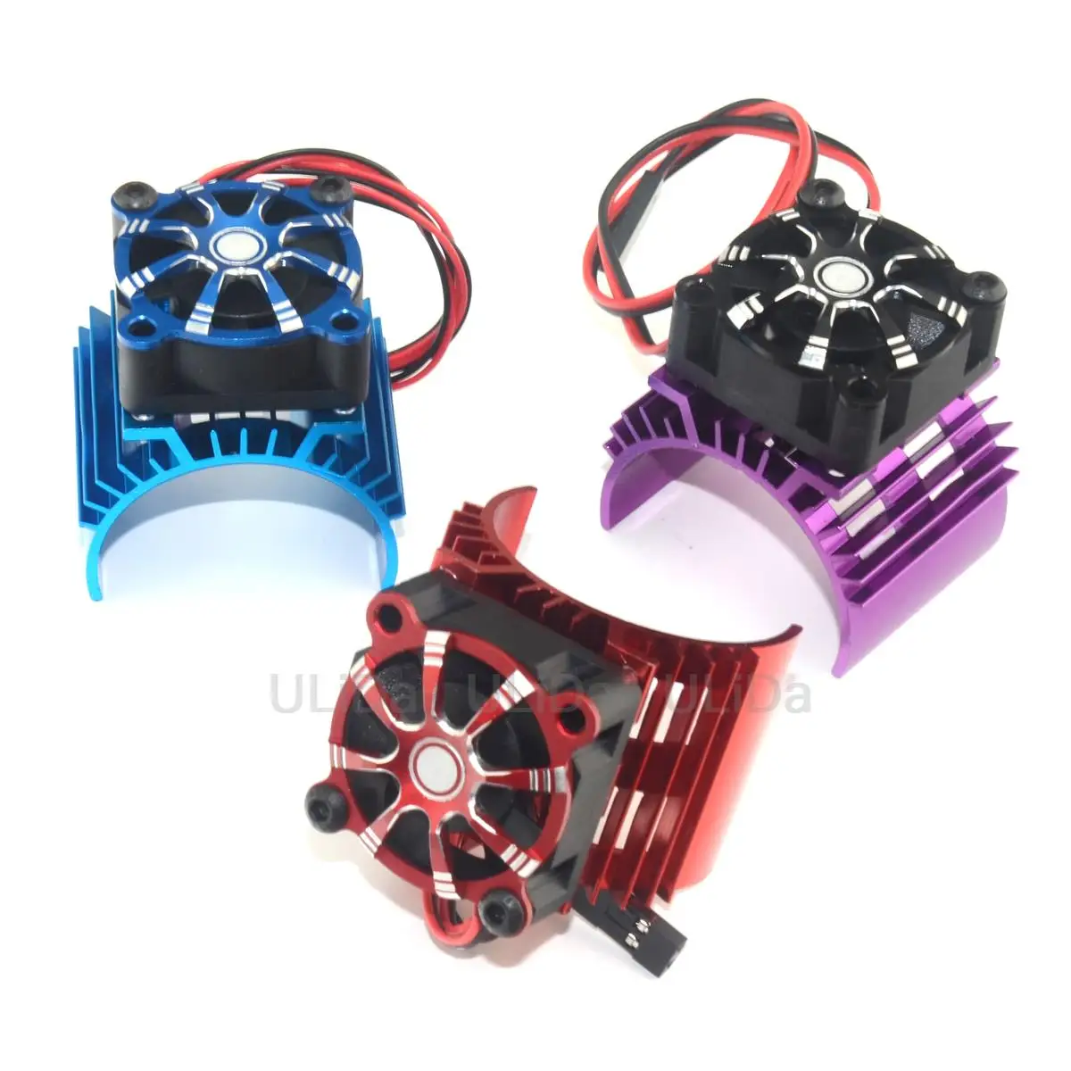 HopsupRC VXL-3s ESC Cooling Fan Kit - Aluminum Heatsink & Fan For 1/10 Slash, Rustler, Stampede