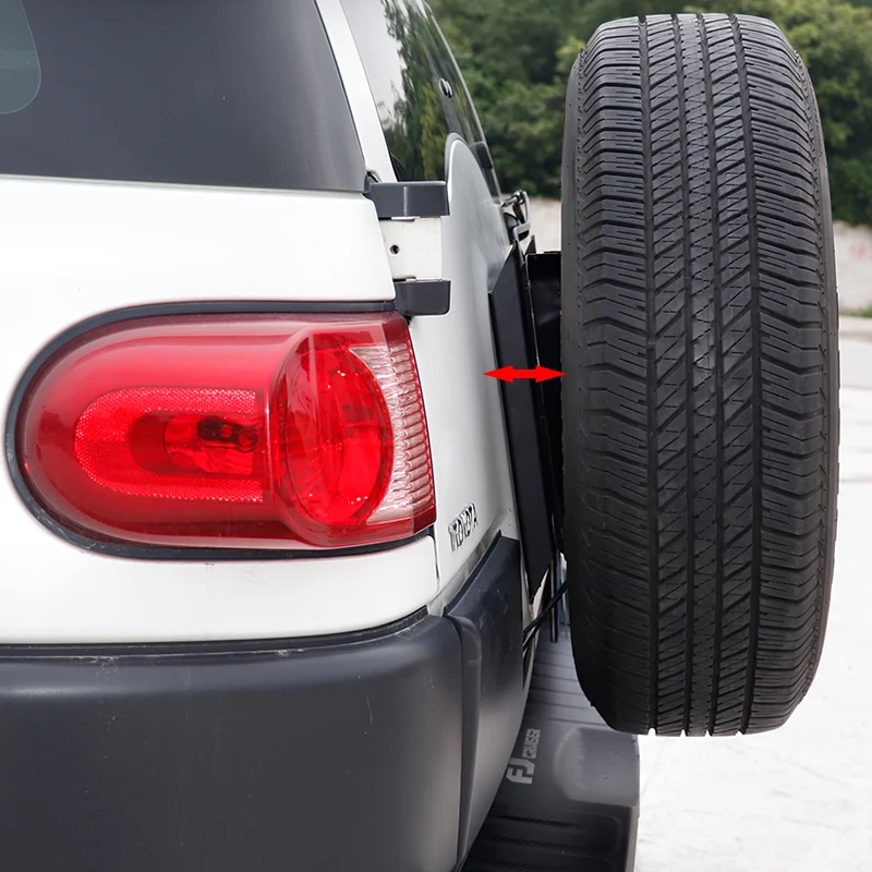 Toyota spare tire bracket accessory