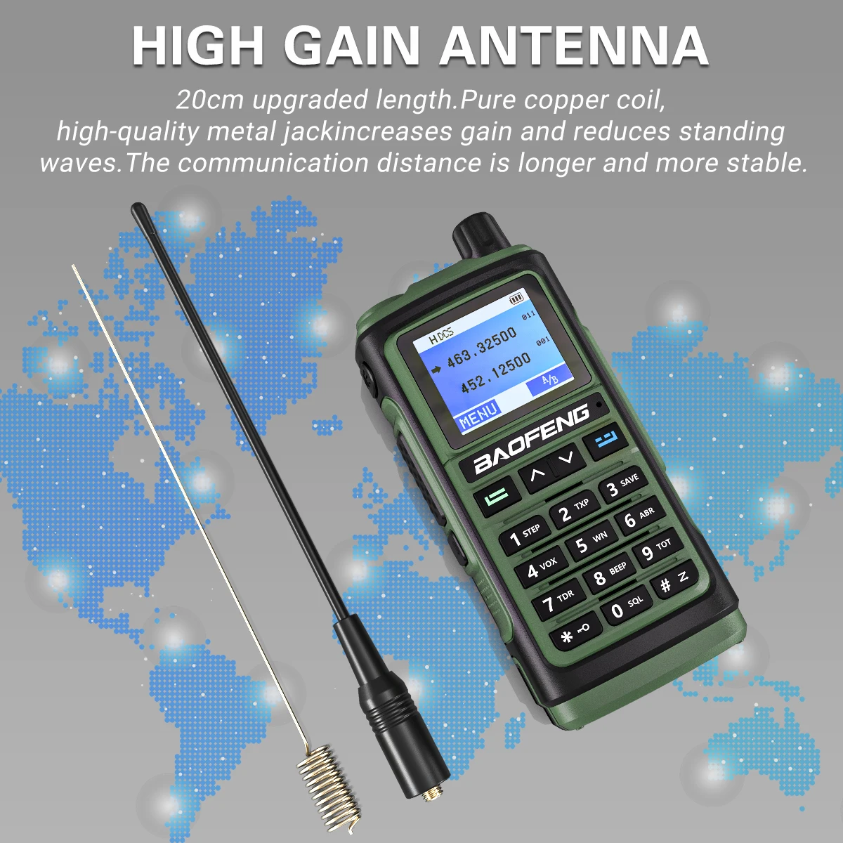 Baofeng-walkie-talkie UV-17 pro 10W,長距離ラジオ16 km,2つのアップグレード,ラジオ AliExpress