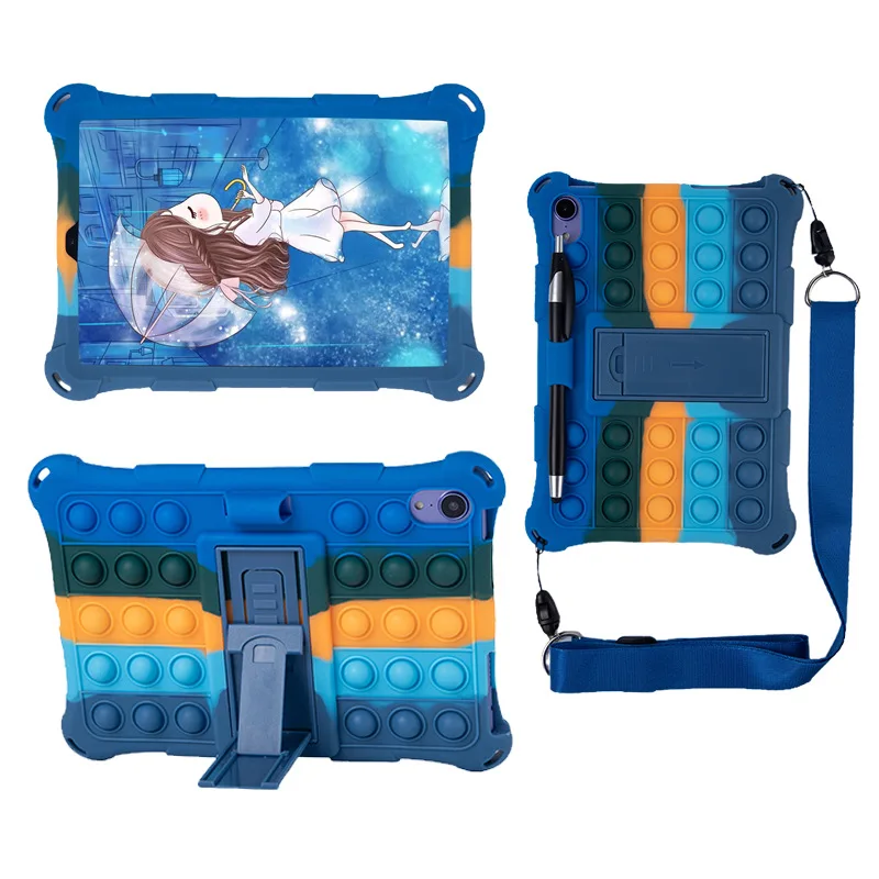 Kids Bubble Toys Tablet Case Cover