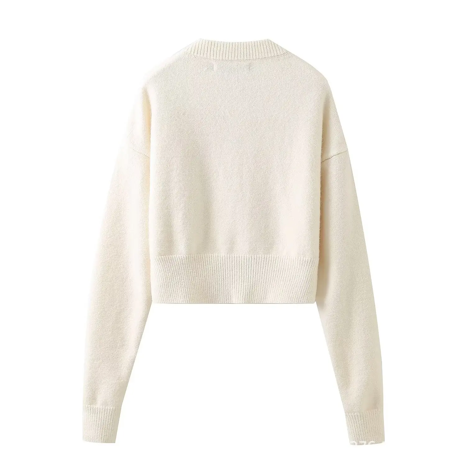 トップス Patchwork Lace Cardigan Anna Rose Lace And Knit Patchwork Cardigan in White | Klass