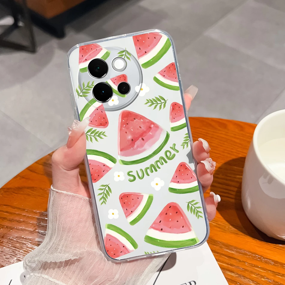 Leisure Butterfly Soft Clear Silicone Anti-Drop Phone Case - Slim Back Cover