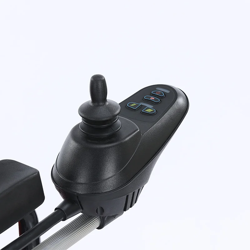 High-quality Carbon Steel handicapped portable power wheelchair light weight foldable disabled electric wheelchair